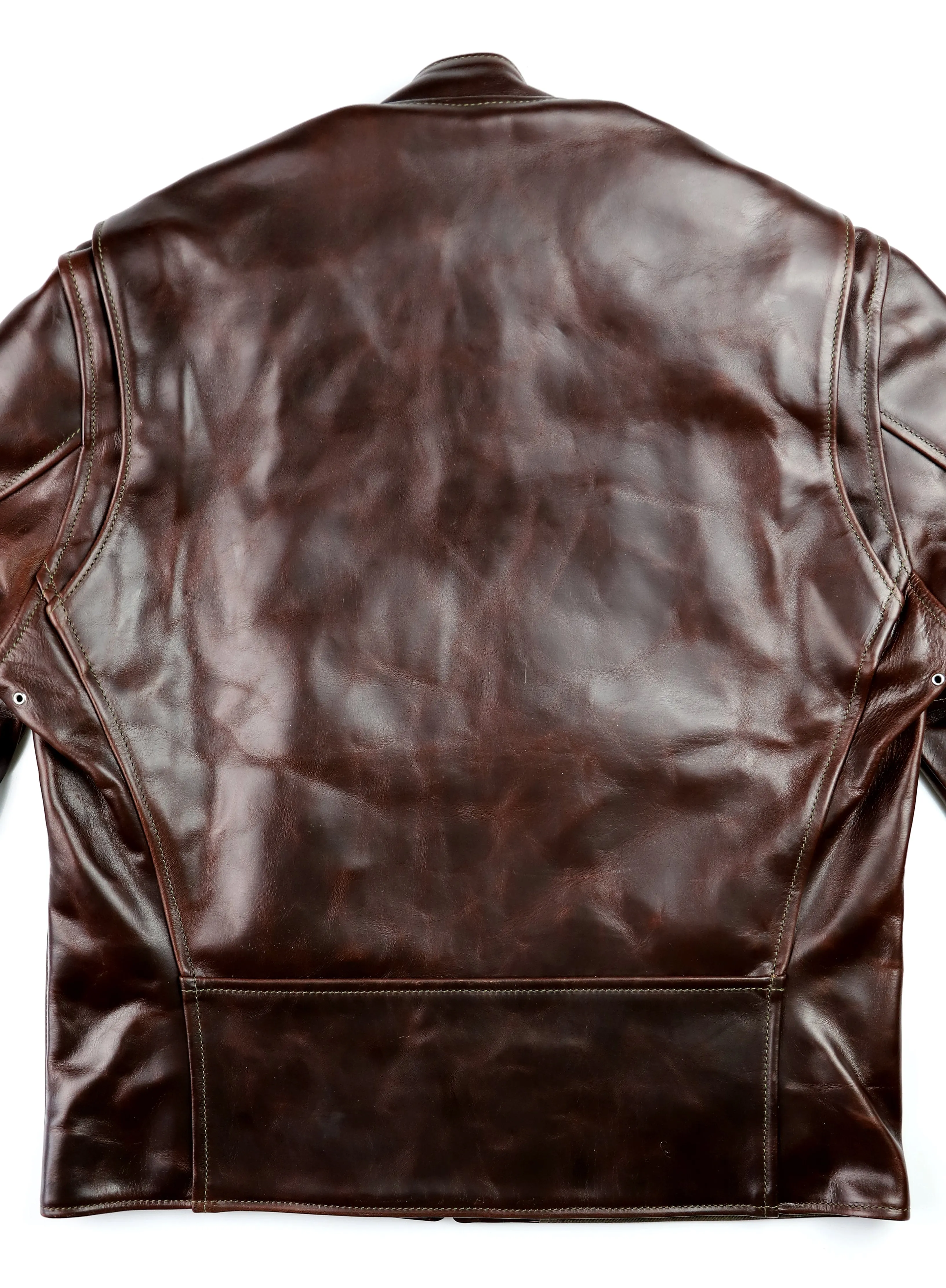 Aero Cafe' Racer, size 42, Brown CXL Horsehide