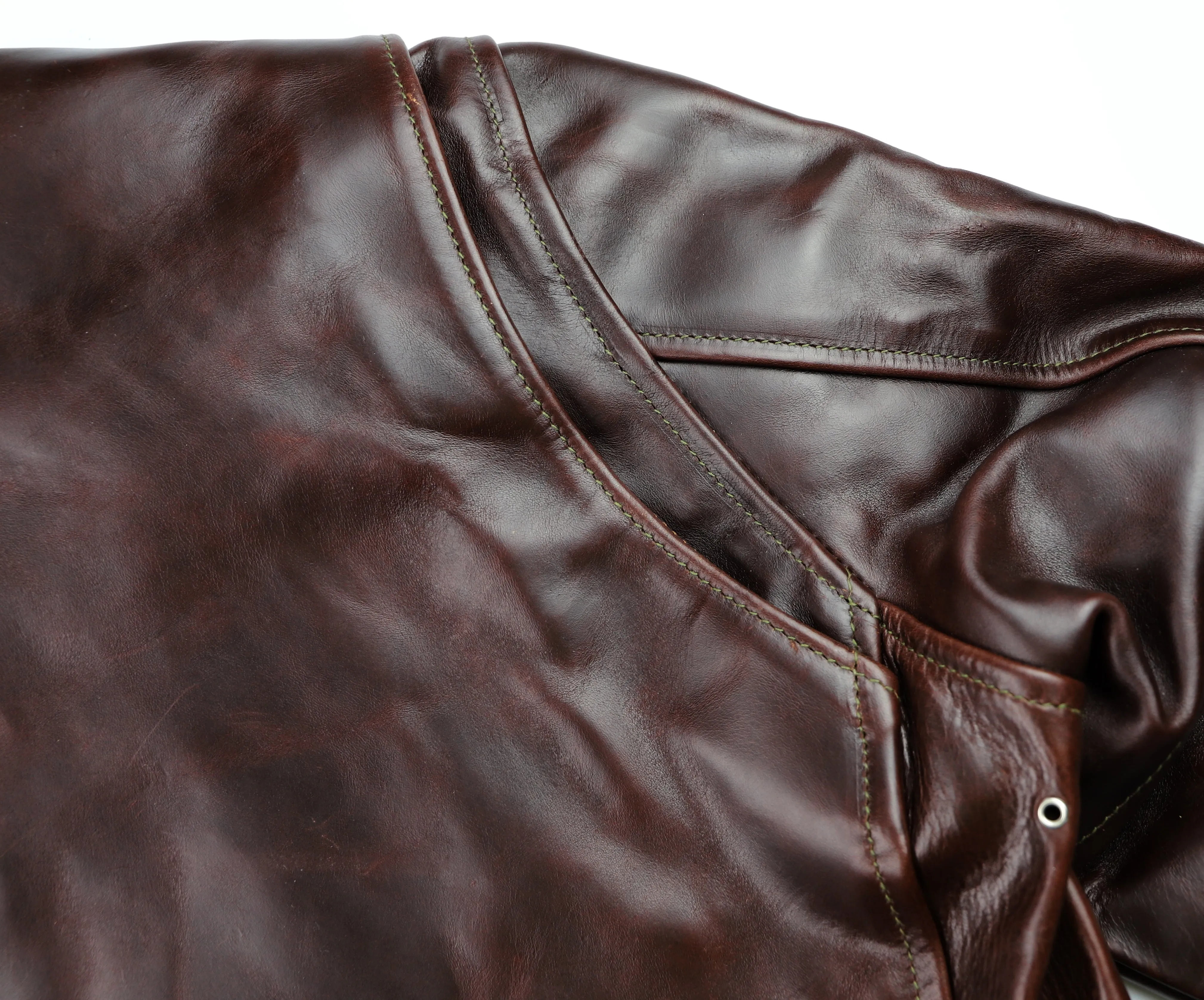 Aero Cafe' Racer, size 42, Brown CXL Horsehide