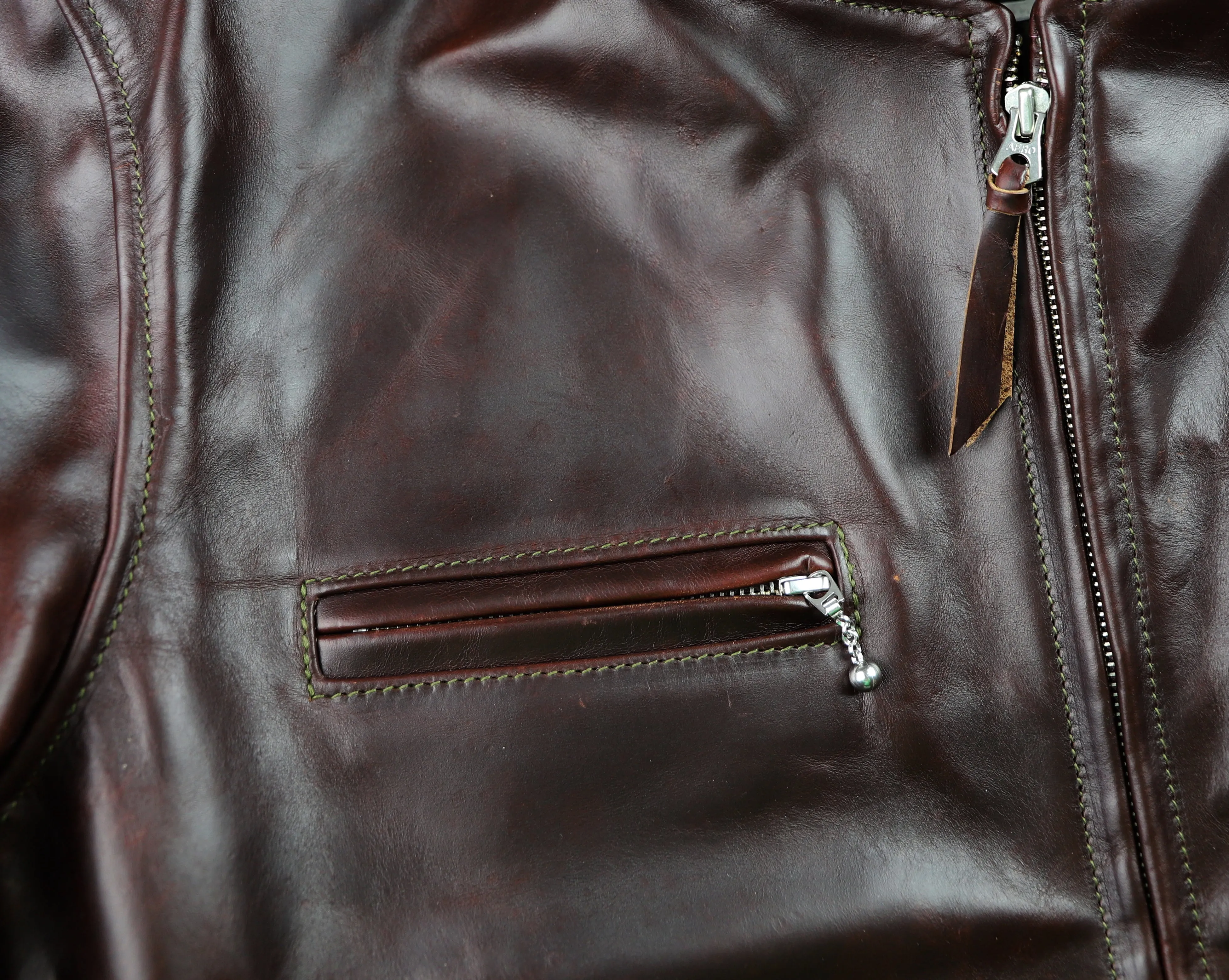 Aero Cafe' Racer, size 42, Brown CXL Horsehide
