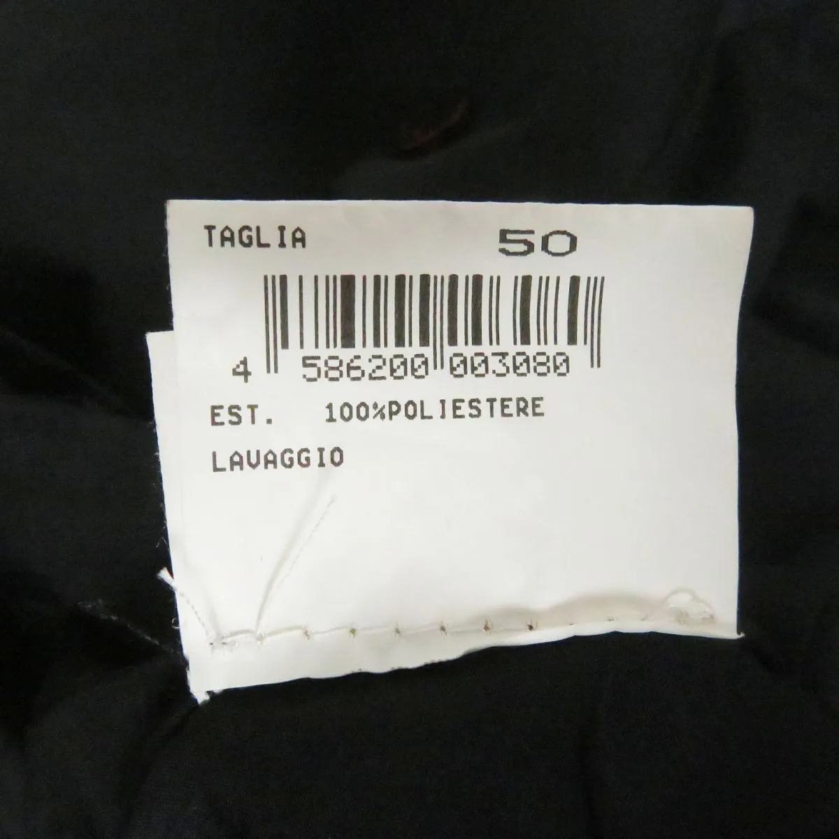 Armani Collezioni Logo Button Trench Coat Black
