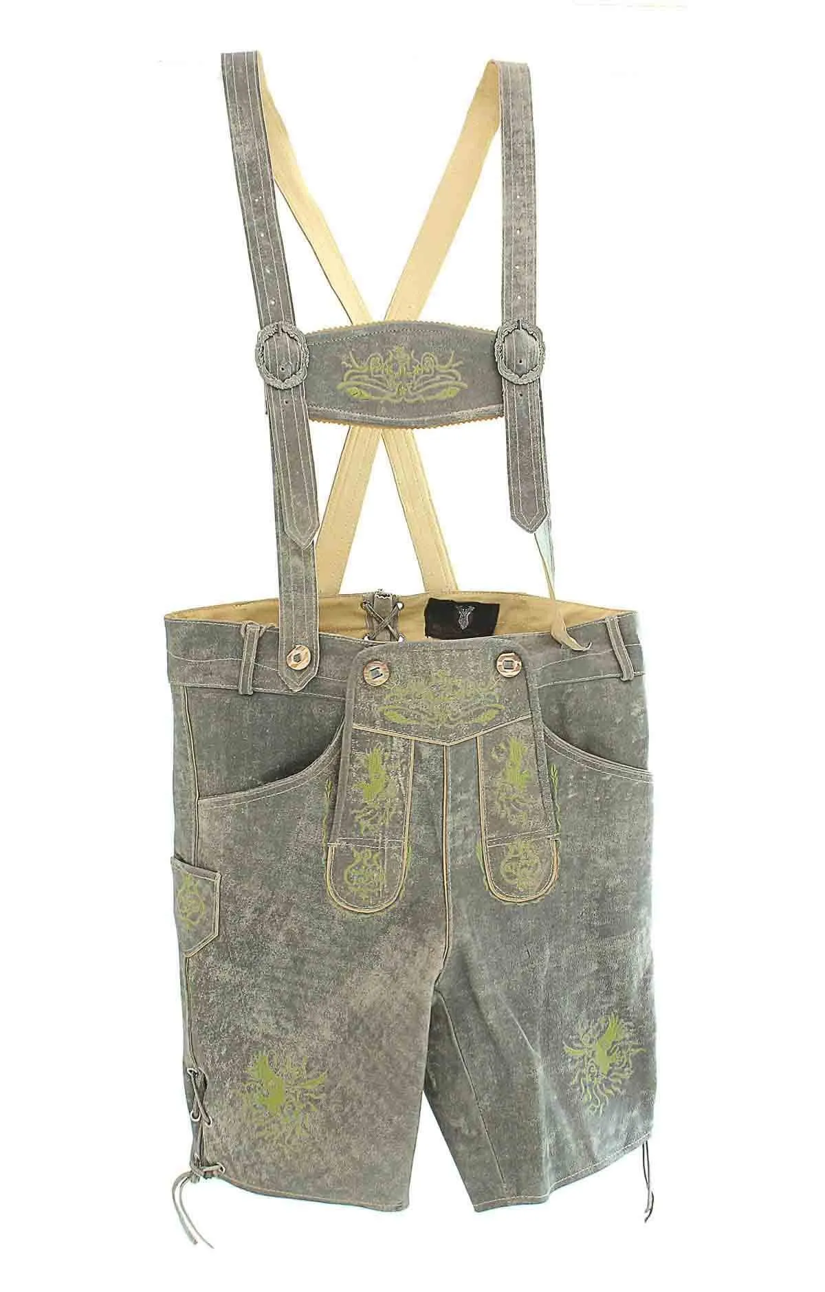Bavarian Herren Lederhosen Rusty Tobacco