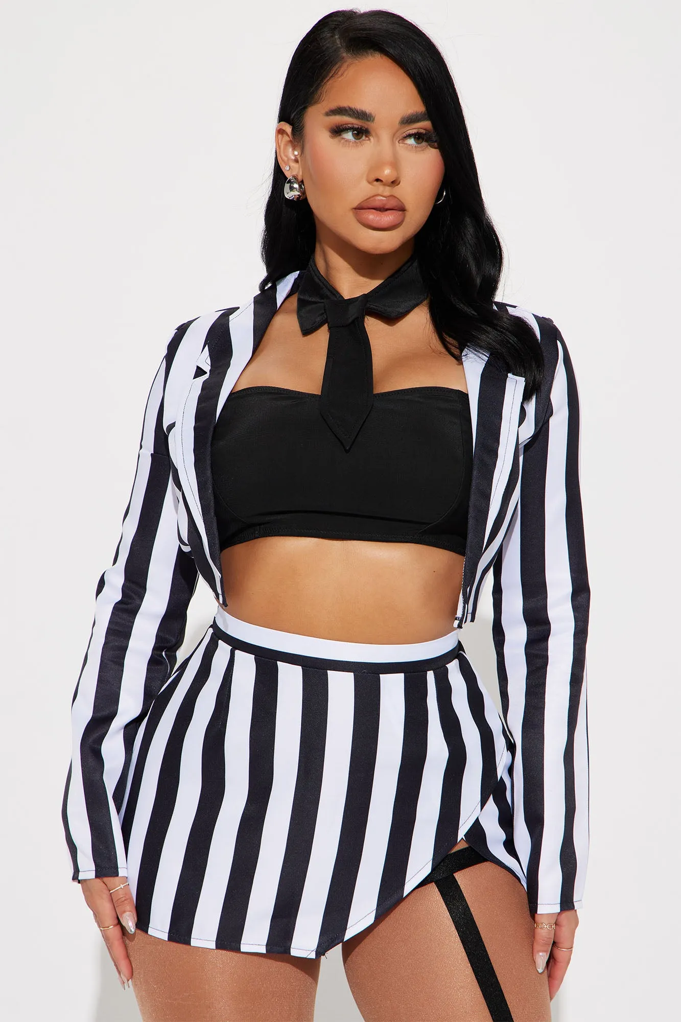 Beetle Phantom 5 Piece Costume Set - Black/White