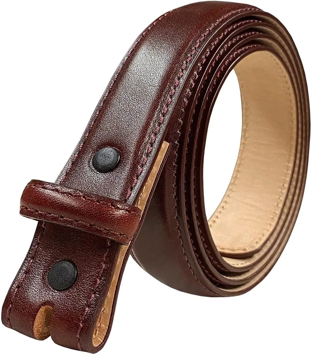 Belts.com Cowhide Full-Grain Genuine Leather Dress Belt Strap,1''(25mm)&1-1/8"(30mm)&1-1/4"(32mm) Wide