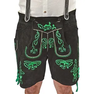 Black Cow Lederhosen and Staff Choice Suspenders