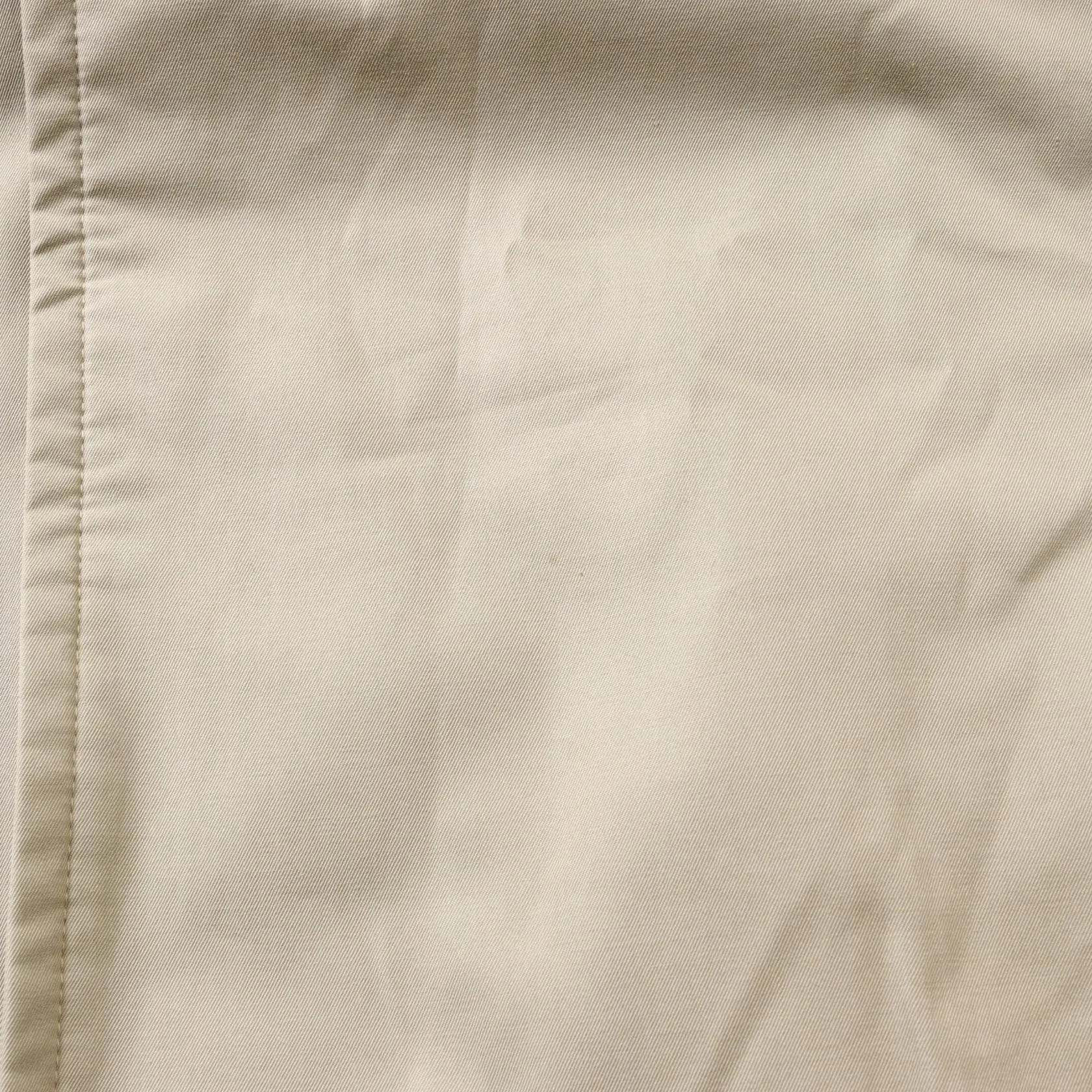 Burberry Cotton Trench Coat Khaki Men