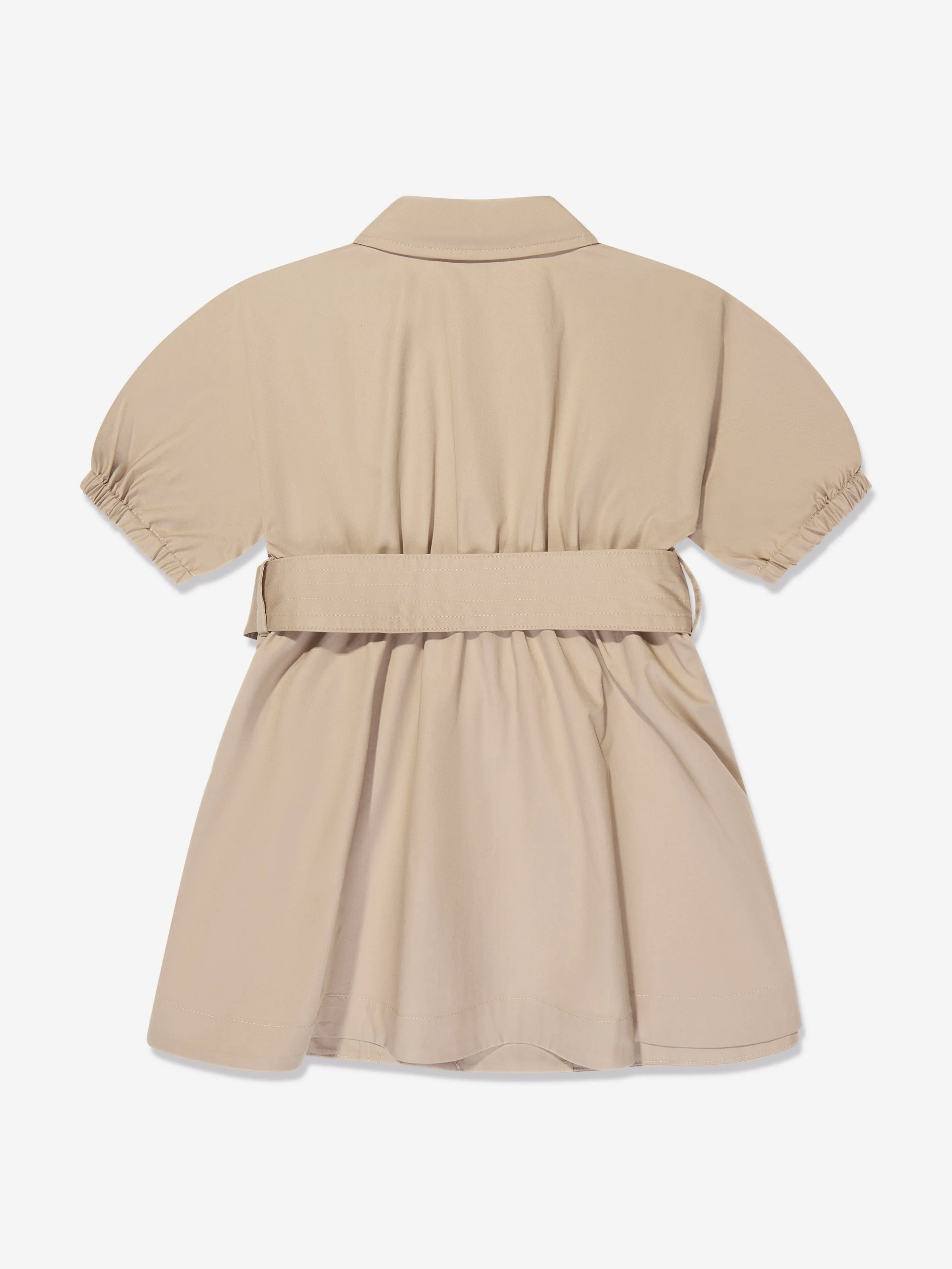 Burberry Girls Regina Dress in Soft Fawn