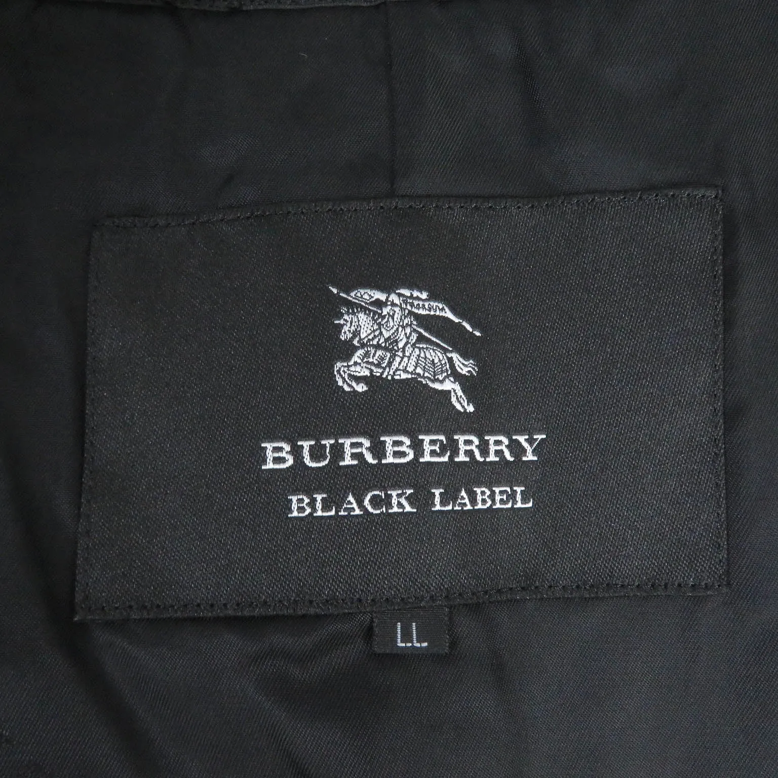 Burberry Houndstooth Trench Coat Gray XL