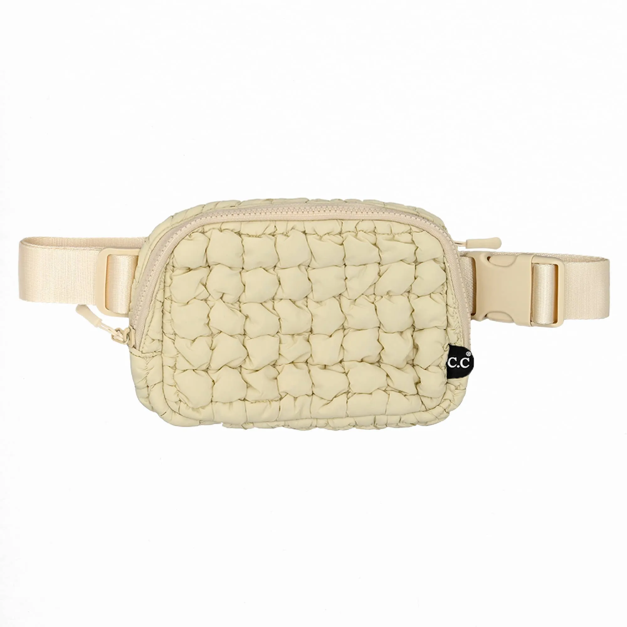 CC Quilted Puffer Belt Bag Fanny Pack