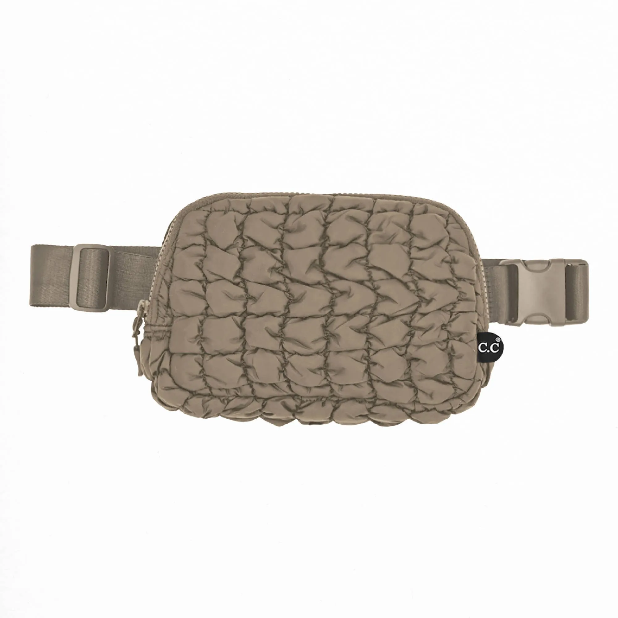 CC Quilted Puffer Belt Bag Fanny Pack