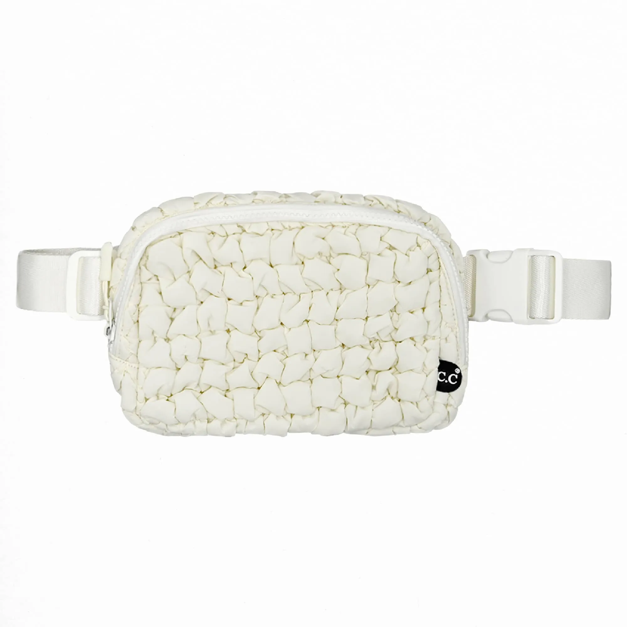 CC Quilted Puffer Belt Bag Fanny Pack