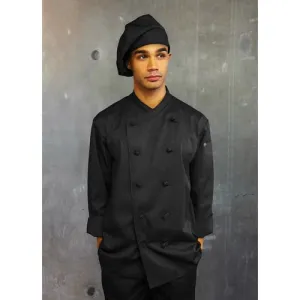 Chef Works COBLBLK2XL Chef's Coat