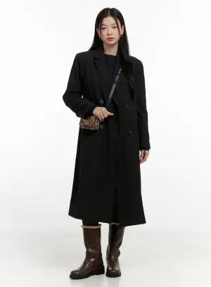 Chic Double-Breasted Coat ON408