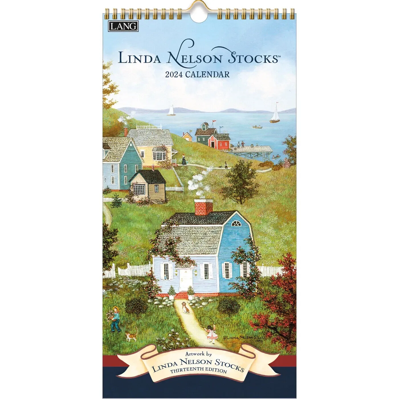 Lang Linda Nelson Stocks 2024 Vertical Wall Calendar
