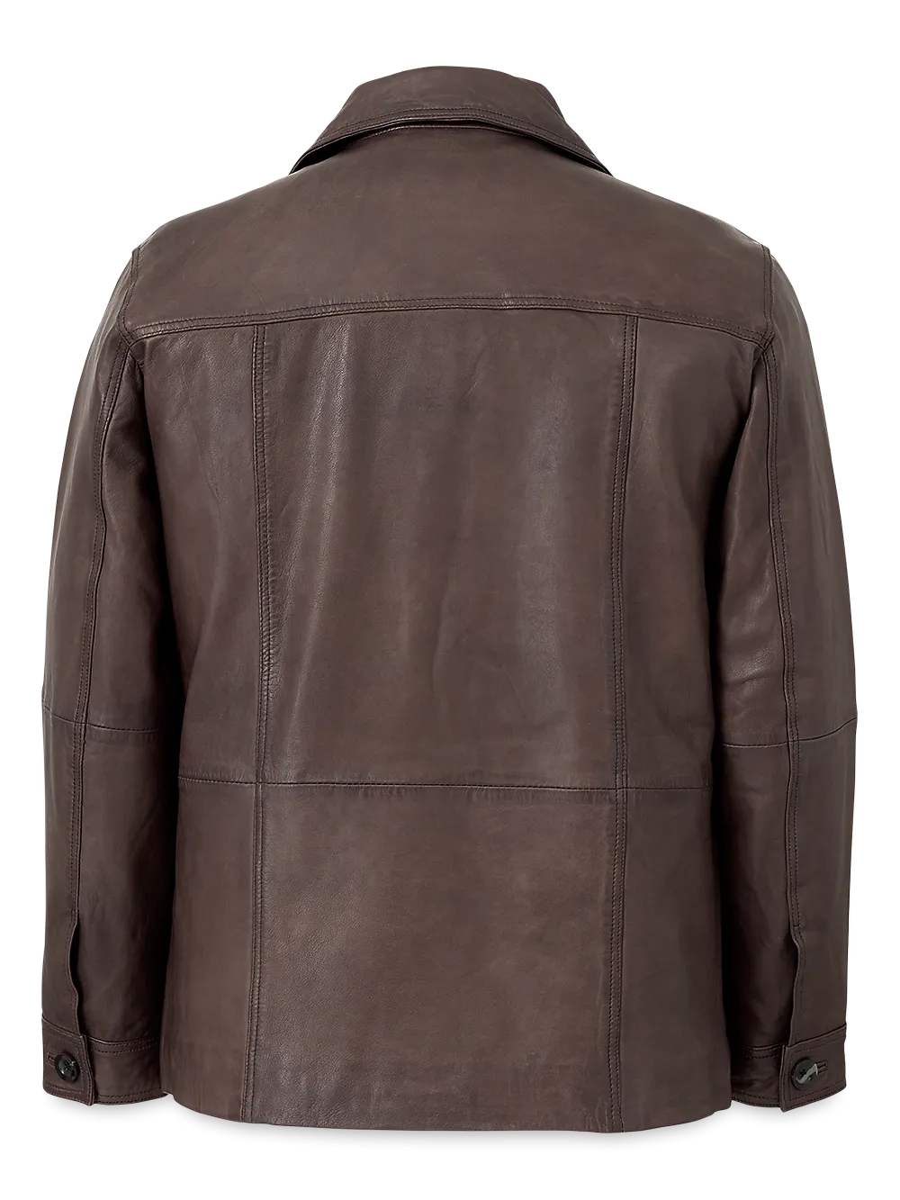 Leather Jacket - Brown