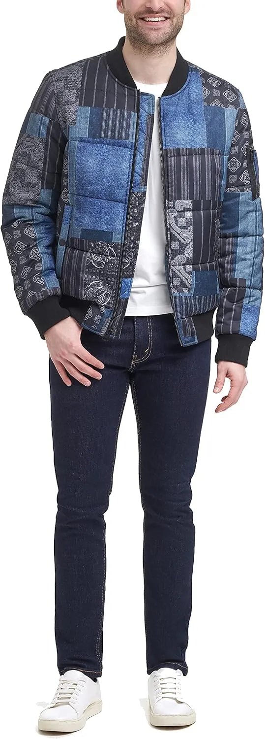 Levi's Men's Quilted Puffer Bomber Jacket