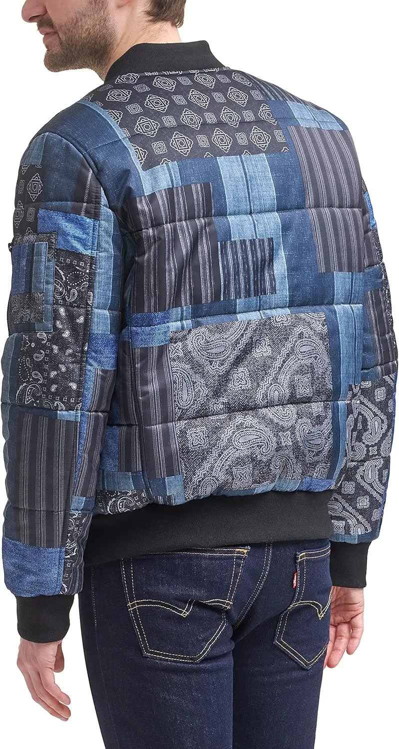 Levi's Men's Quilted Puffer Bomber Jacket