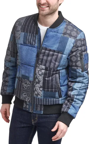 Levi's Men's Quilted Puffer Bomber Jacket