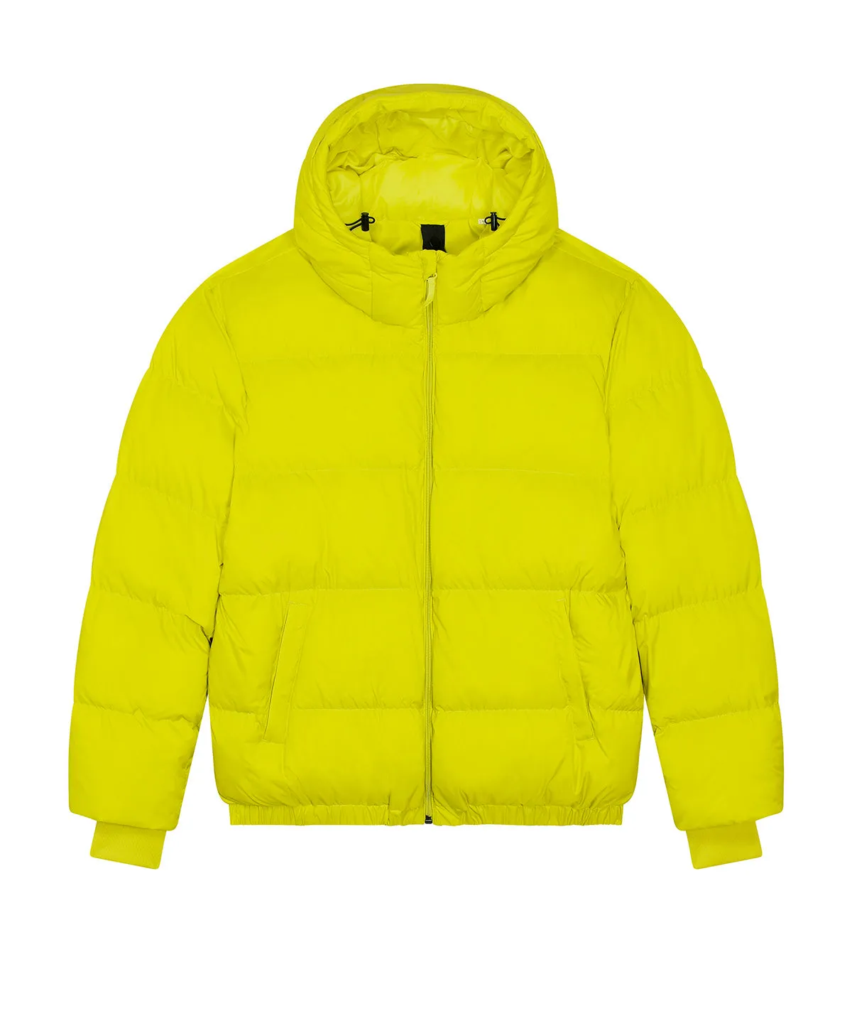 Lime Flash - Unisex Puffer oversized jacket (STJU840)