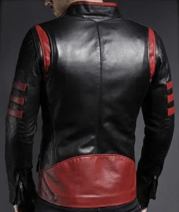 Men Faux Leather Jacket MOD-RS2