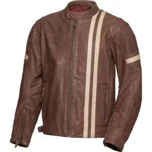 Men's Vintage Cafe Racer Retro Motorbike Brown Leather Jacket