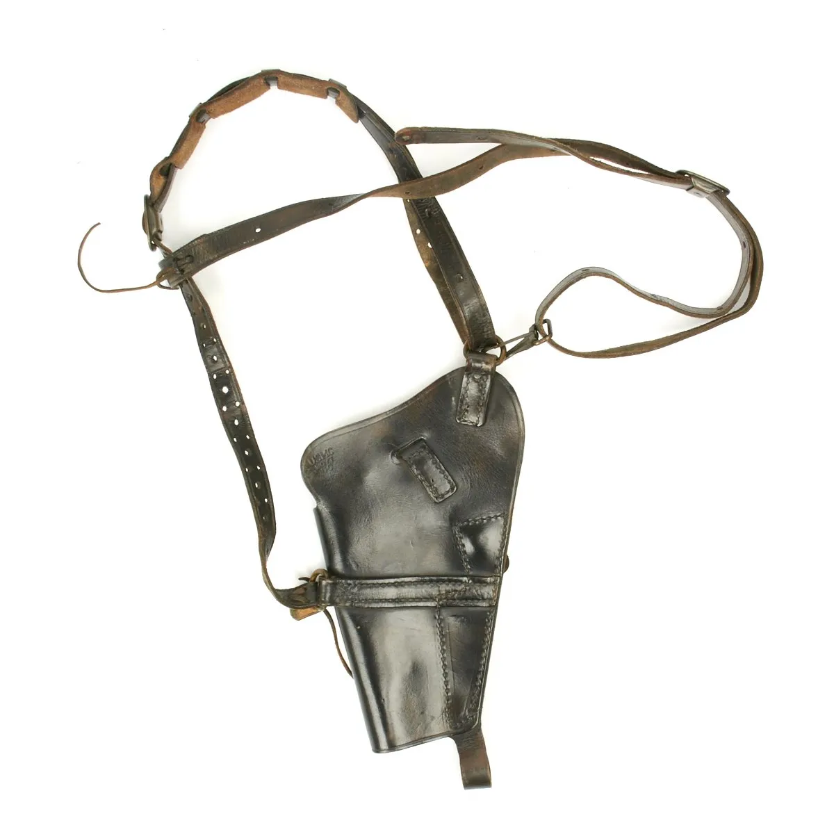 Original U.S. WWII USMC M7 Colt 1911 .45 Shoulder Holster Rig by Boyt 1945