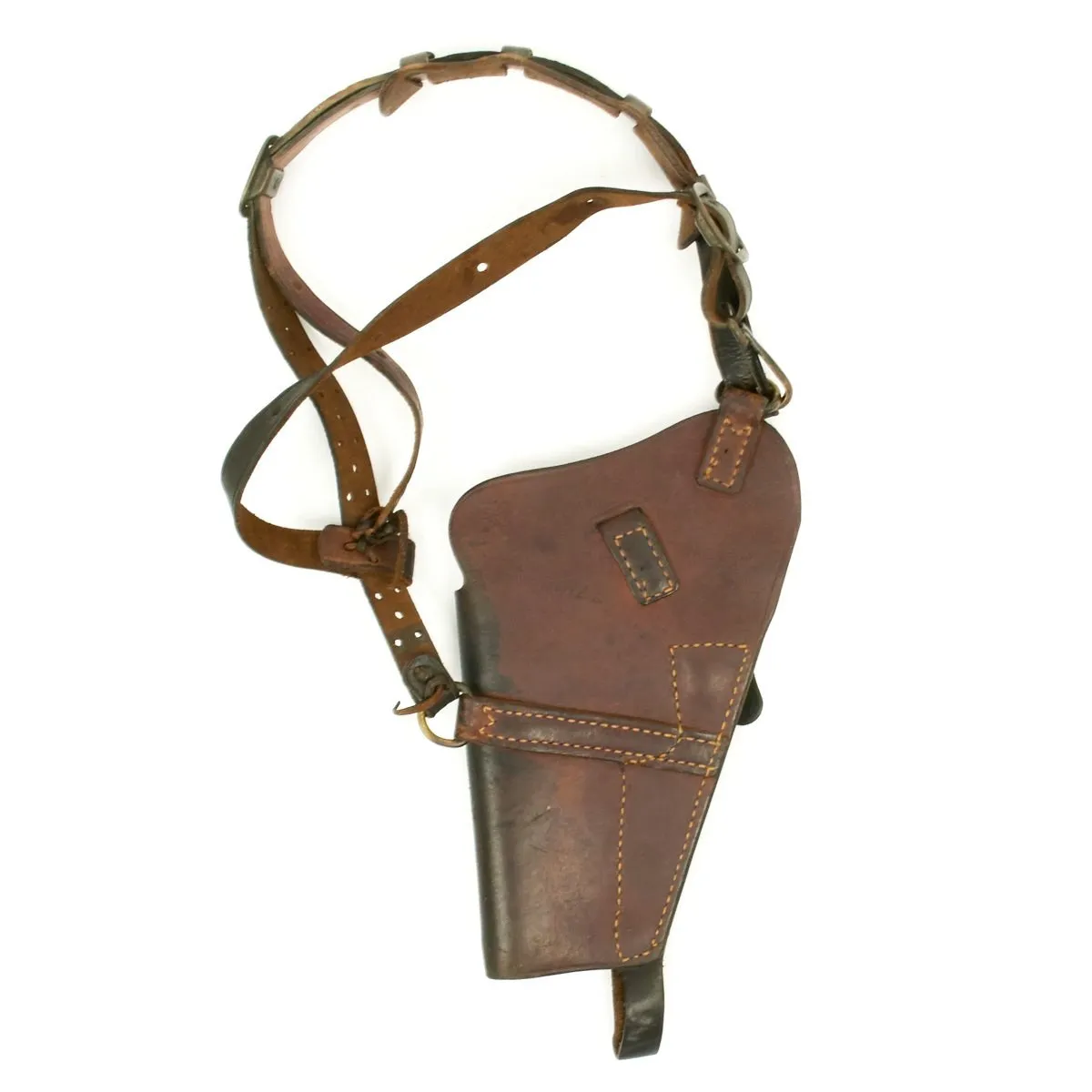 Original U.S. WWII U.S.M.C. M7 Colt 1911 .45 Shoulder Holster Rig by BOYT dated 1945