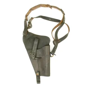 Original U.S. WWII U.S.M.C. M7 Colt 1911 .45 Shoulder Holster Rig by BOYT dated 1945