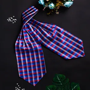 Peluche Classic Coil Deluxe Blue Cravat for Men
