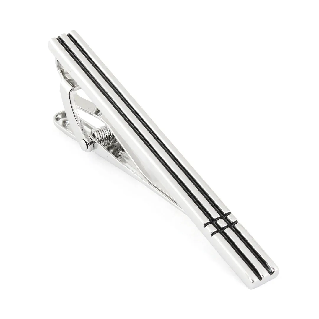 Peluche Mr.Dapper Look Sharp Tie Pin Silver Tie Pin for Men