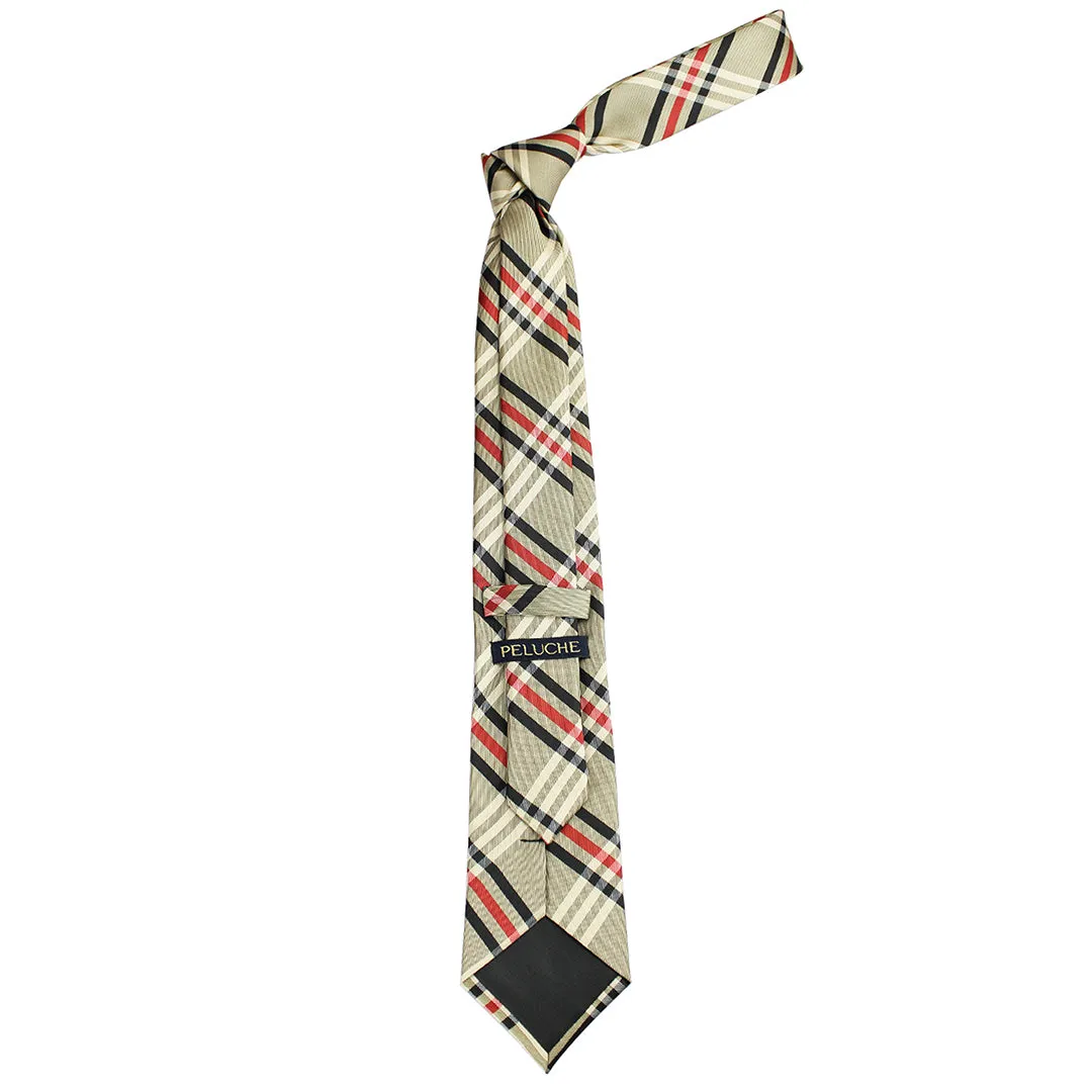 Peluche The Gentleman Neck Tie & Pocket Square Set for Men