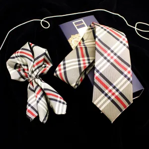 Peluche The Gentleman Neck Tie & Pocket Square Set for Men