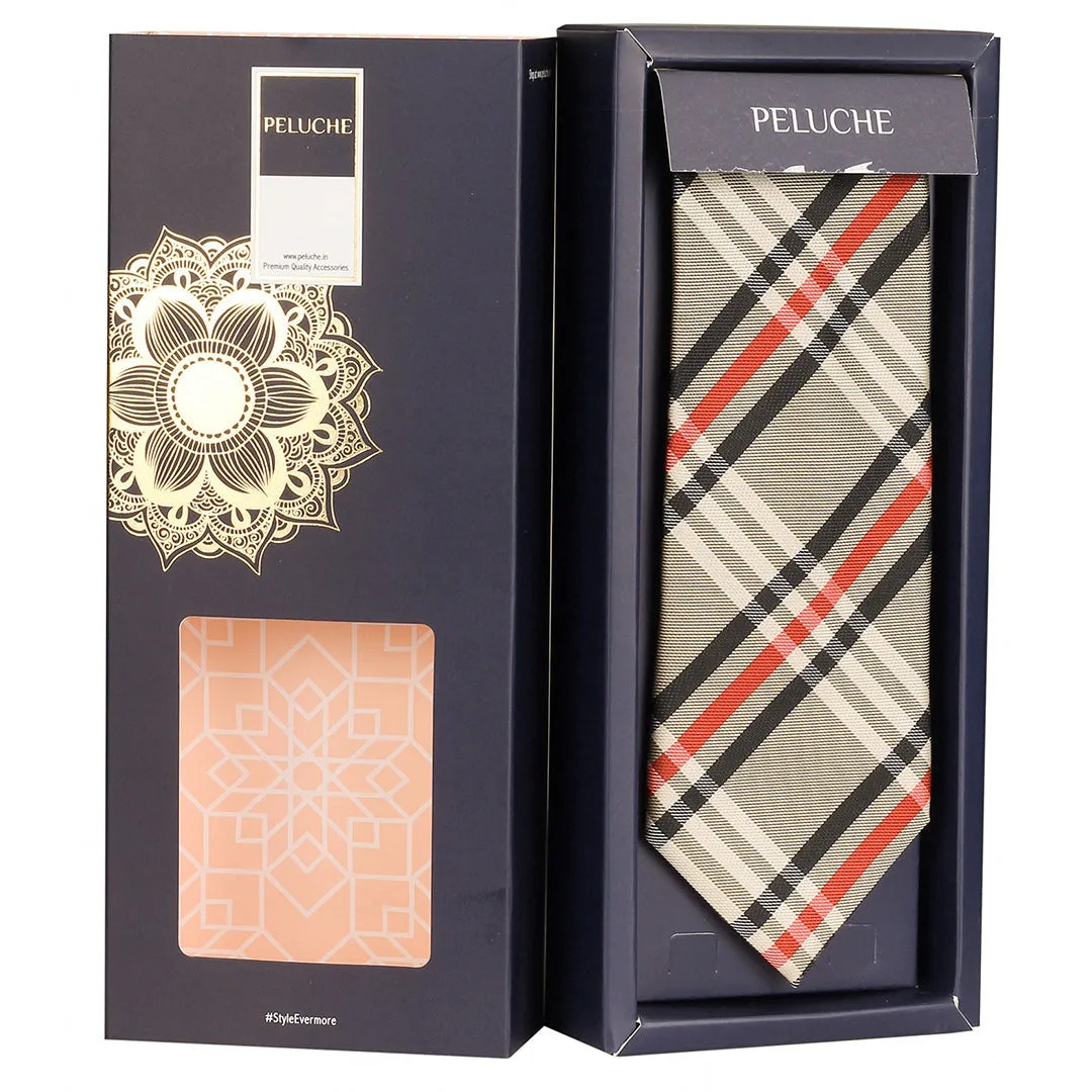 Peluche The Gentleman Neck Tie & Pocket Square Set for Men