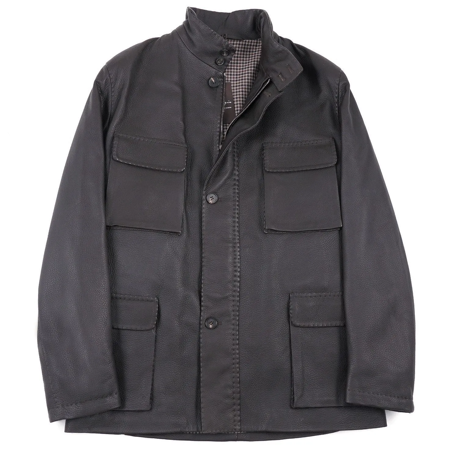 Rifugio Deerskin Leather Field Jacket