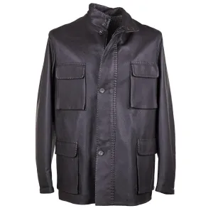 Rifugio Deerskin Leather Field Jacket