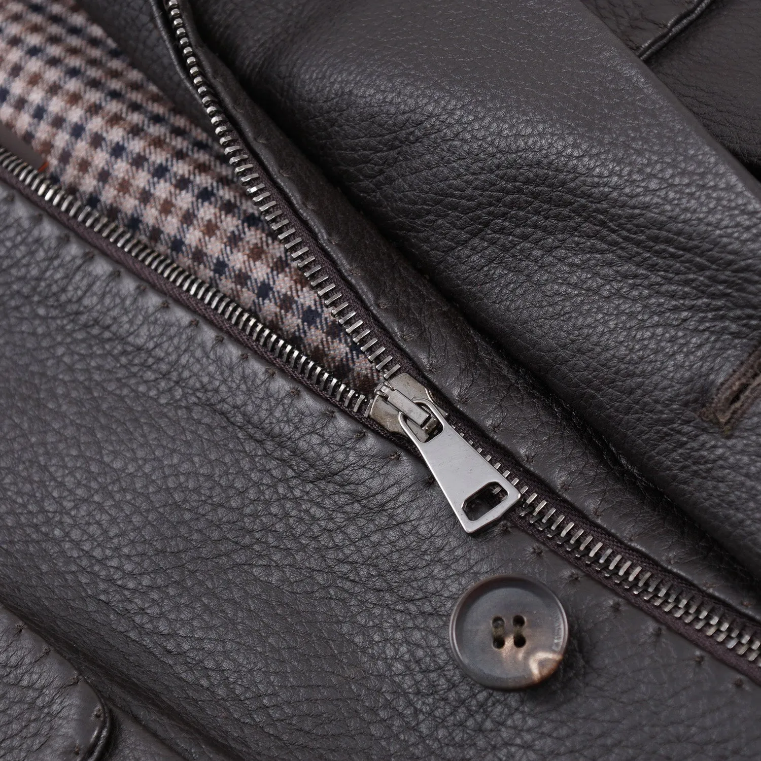 Rifugio Deerskin Leather Field Jacket