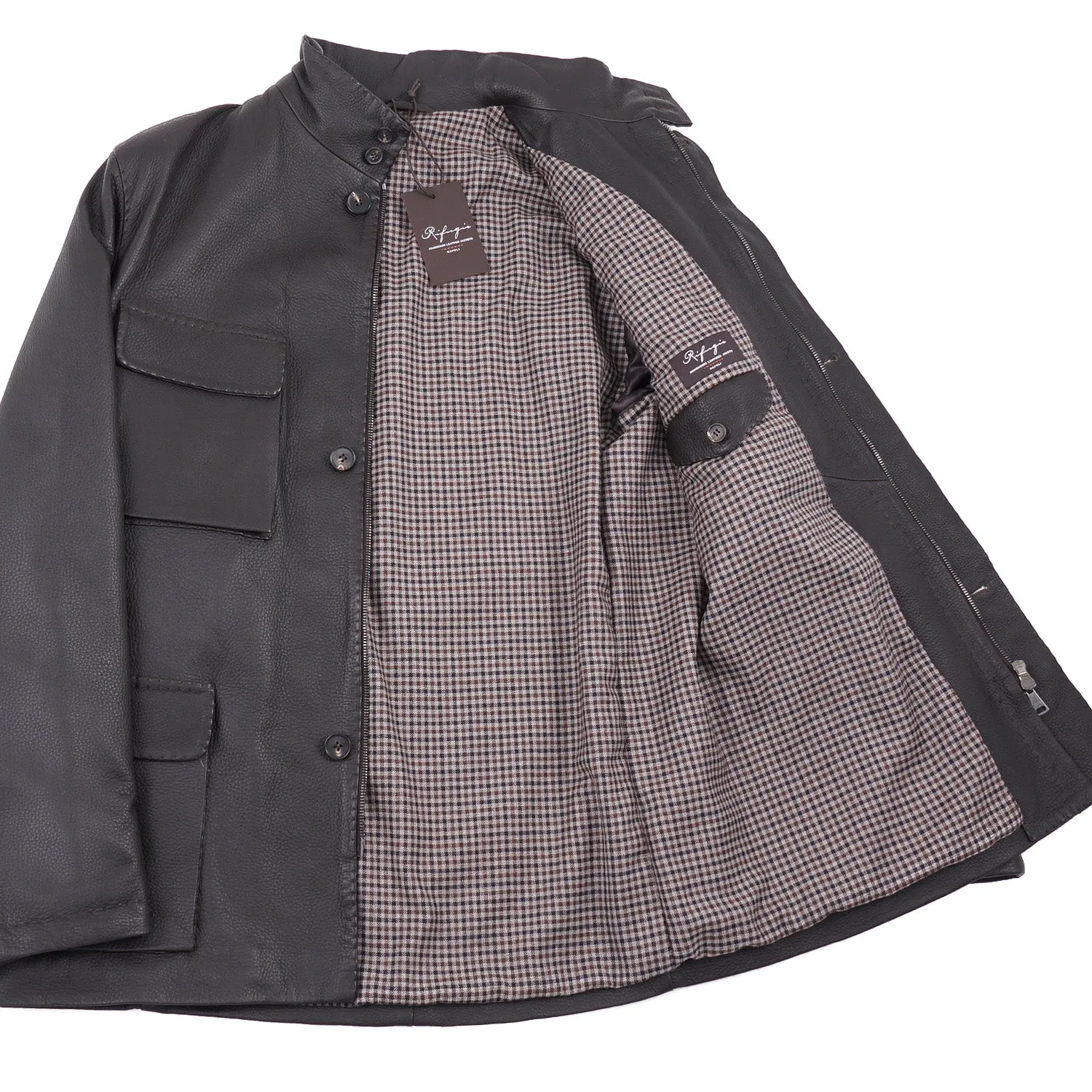 Rifugio Deerskin Leather Field Jacket