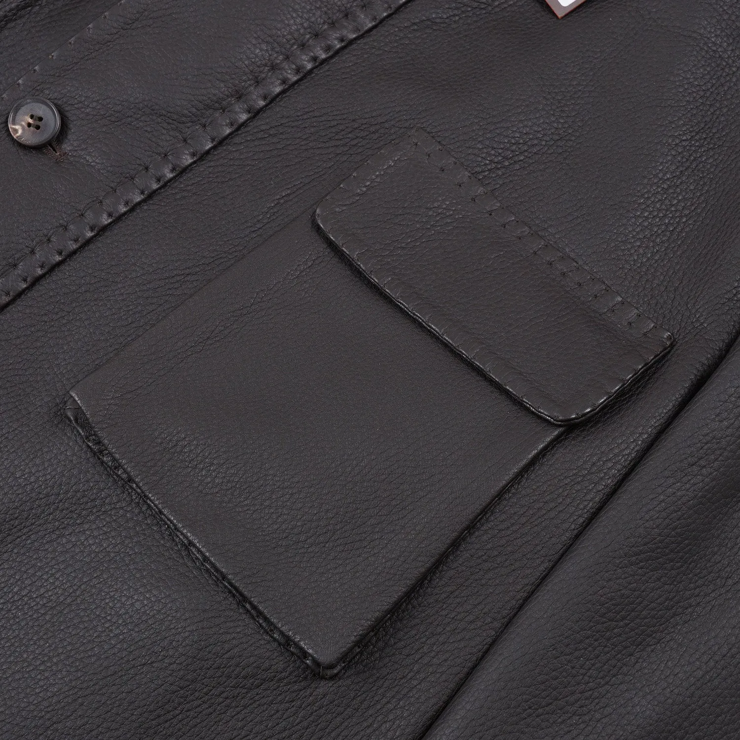 Rifugio Deerskin Leather Field Jacket