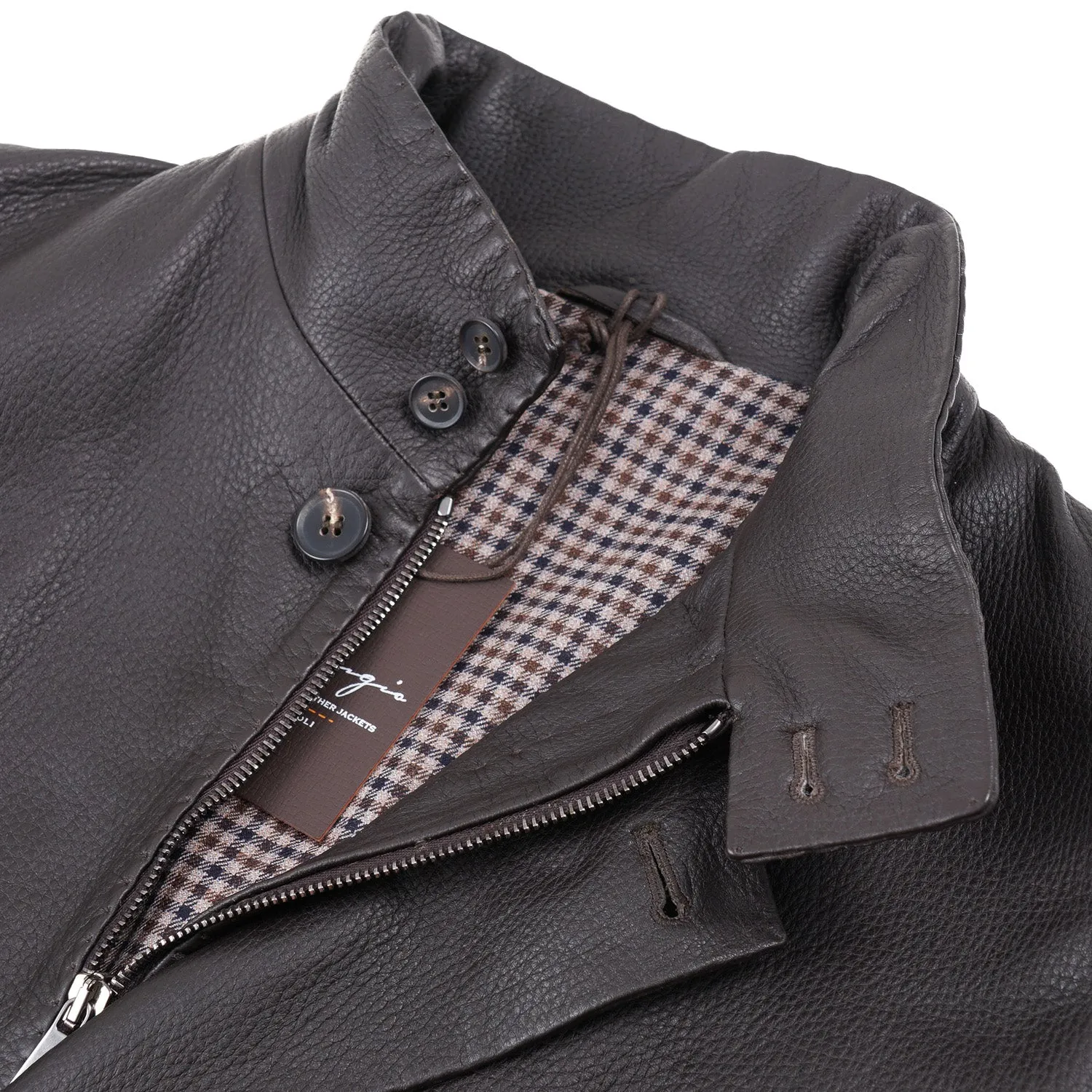 Rifugio Deerskin Leather Field Jacket