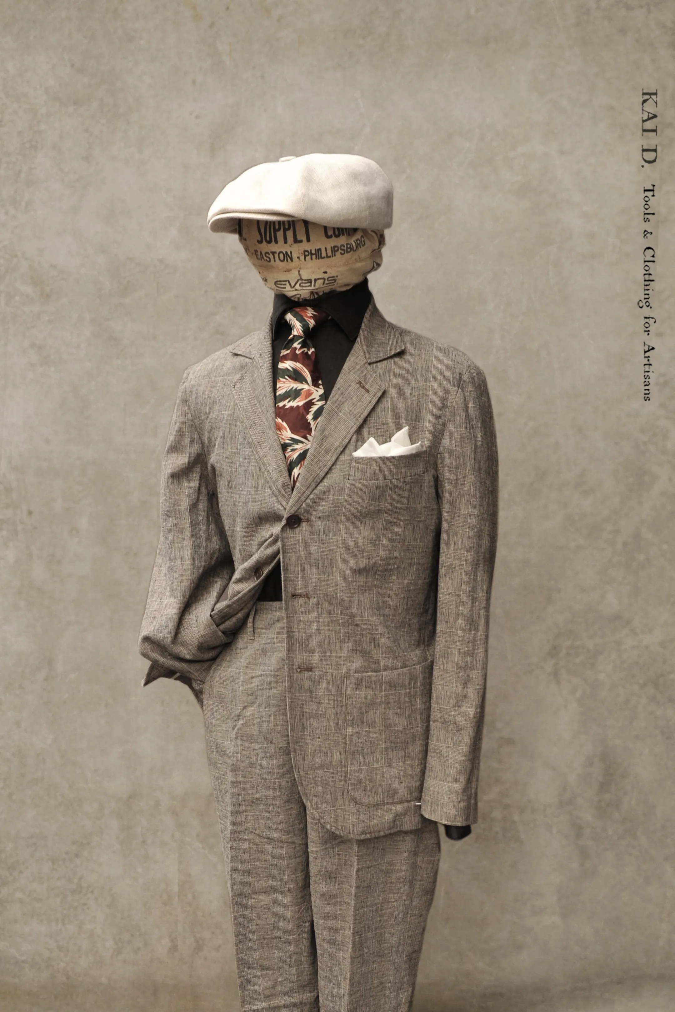 Shoemaker's Jacket -Glen Plaid - L, XL