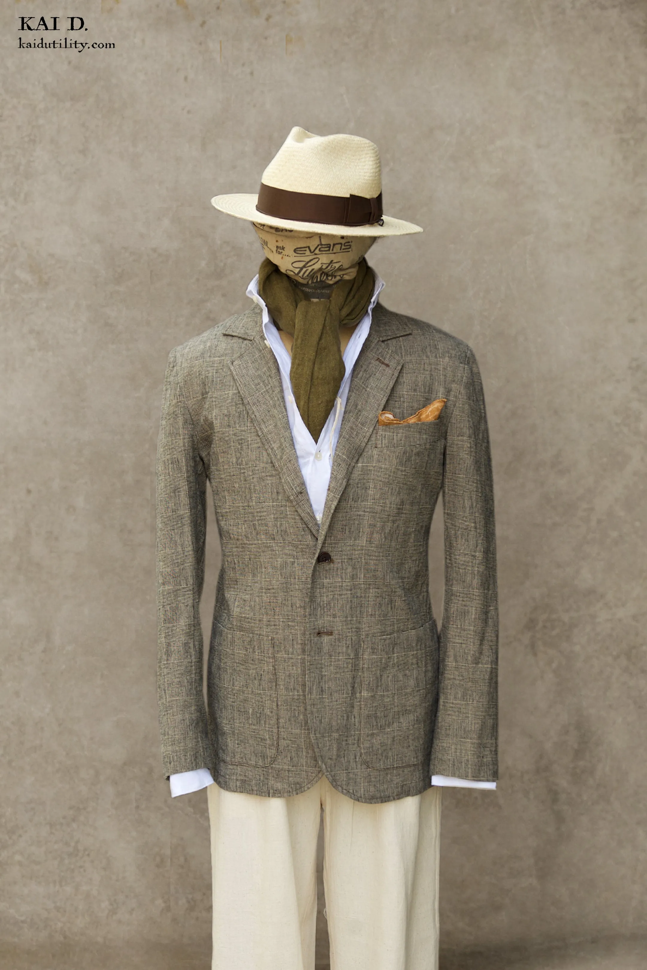 Shoemaker's Jacket -Glen Plaid - L, XL