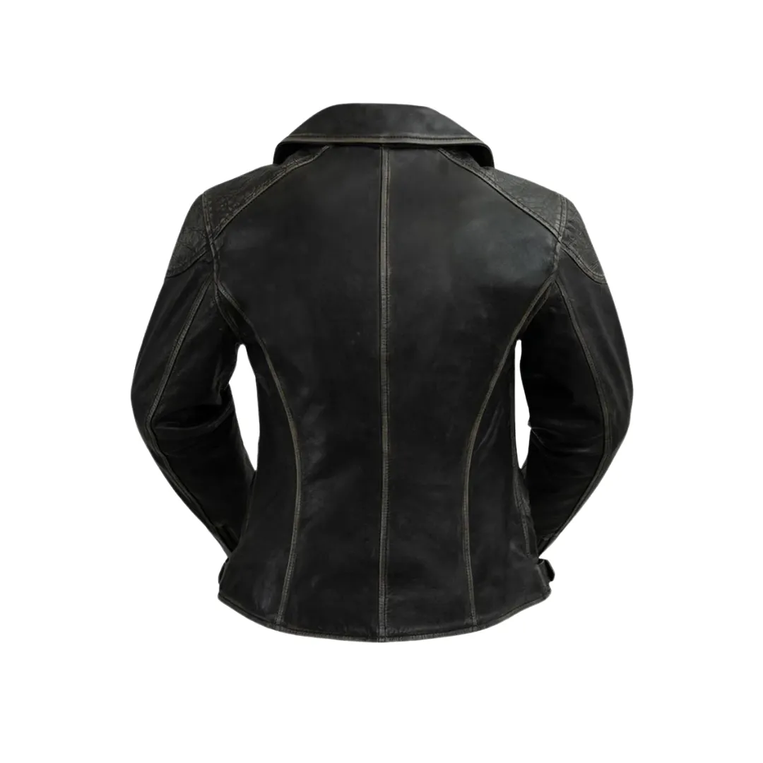 Stephanie Womens Leather Jacket