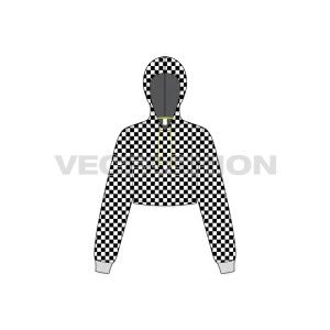 Women's Checkered Hoodie