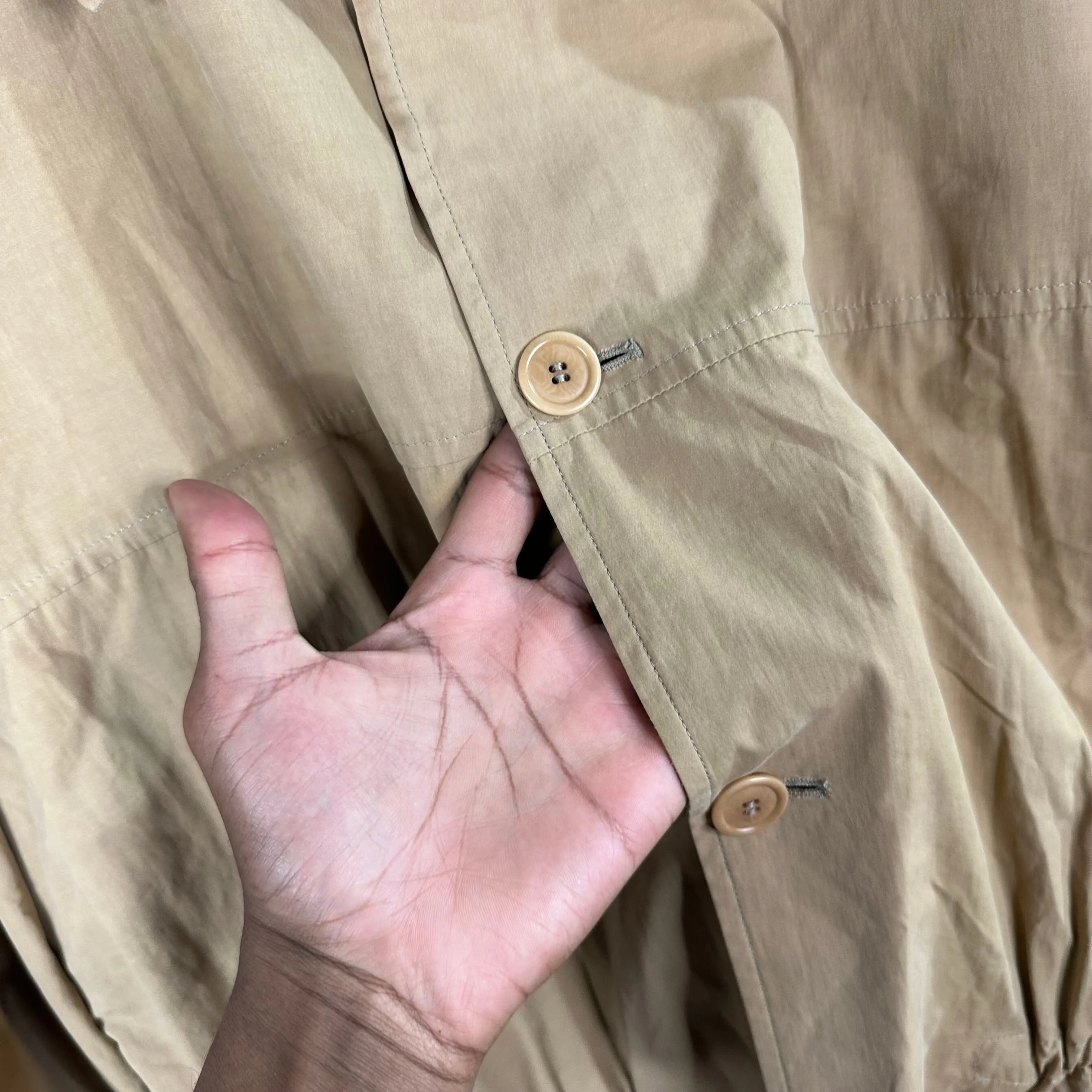 Zegna Mid Length Tan Jacket