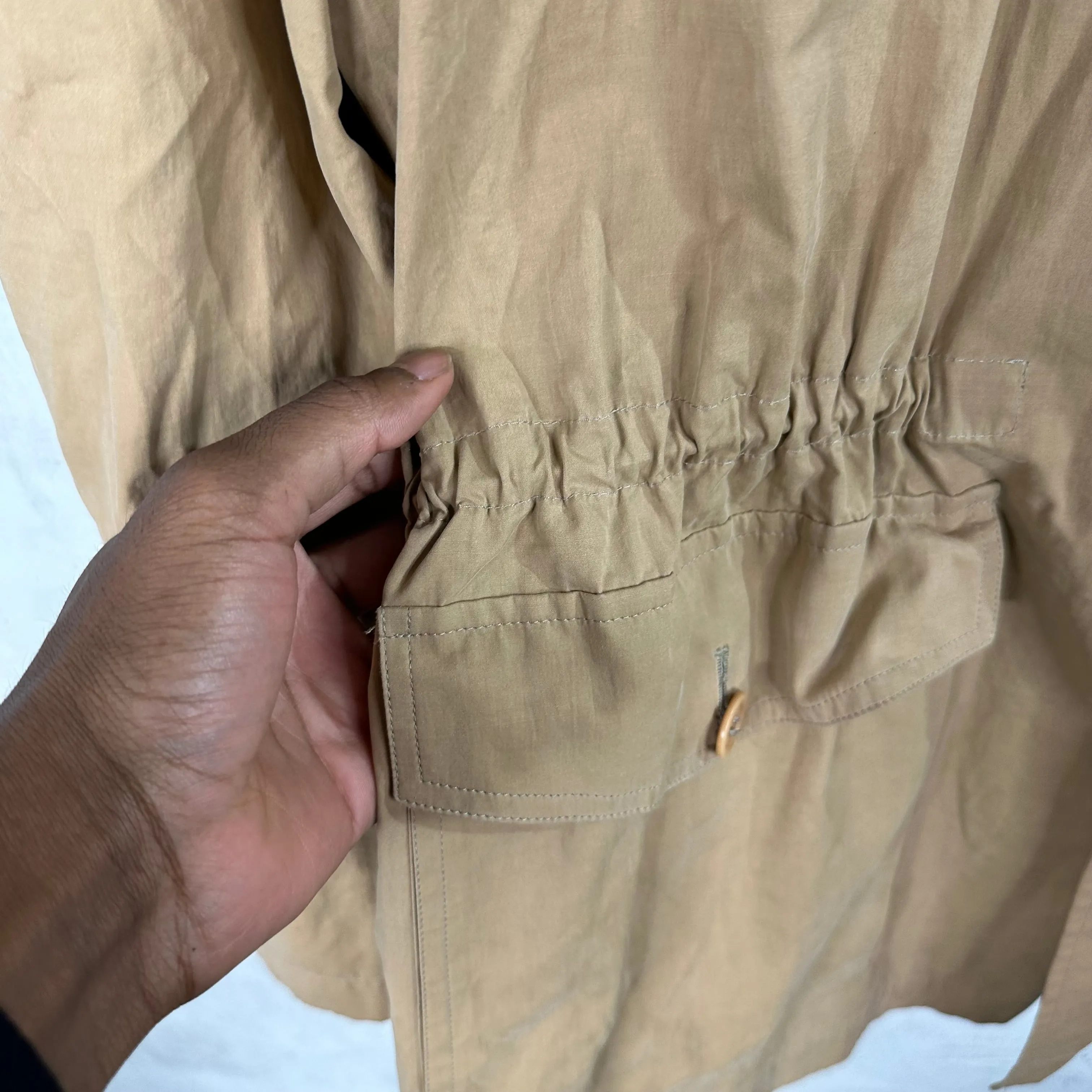 Zegna Mid Length Tan Jacket