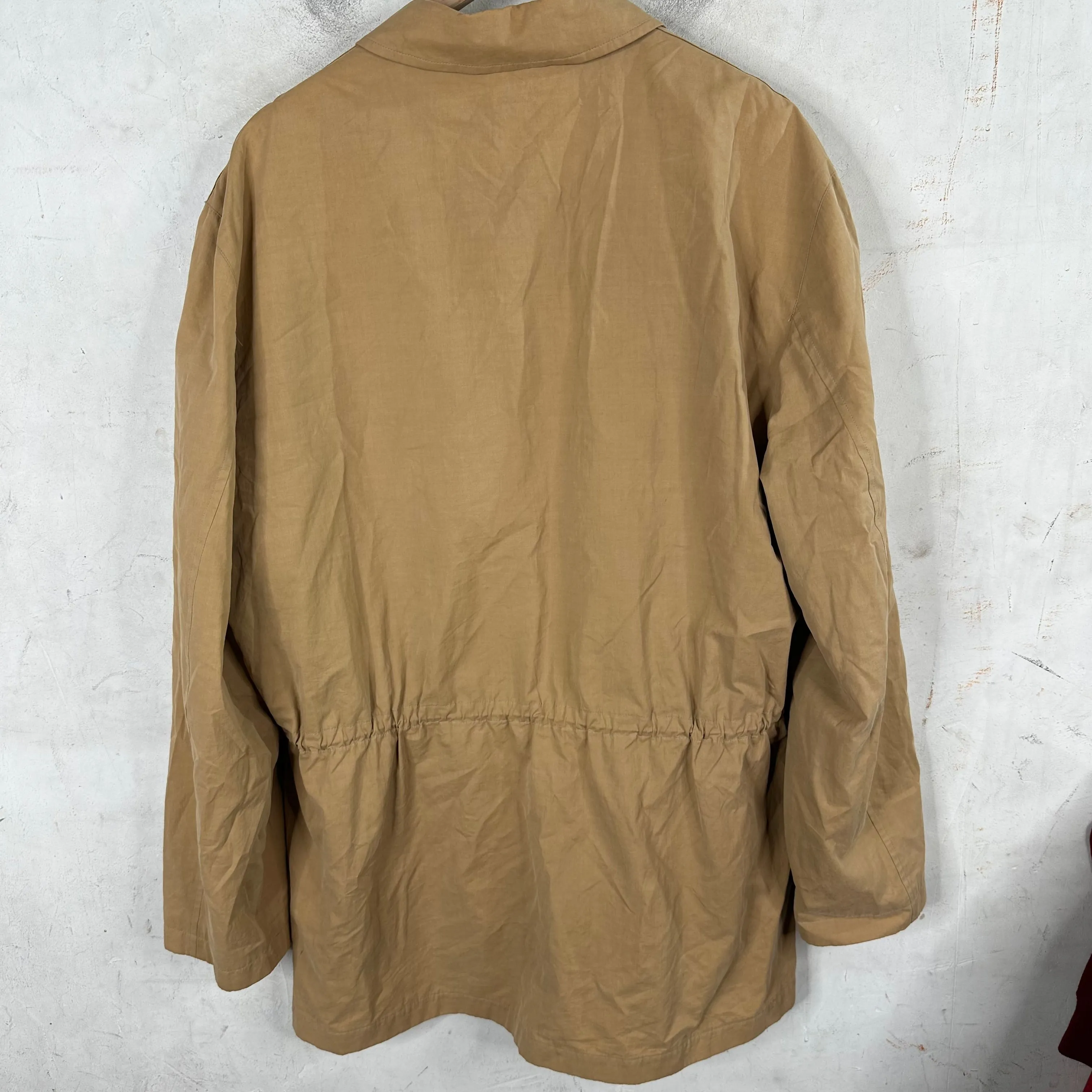 Zegna Mid Length Tan Jacket